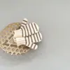 Guantes infantiles de estilo coreano ins de color contrastante a rayas para niños, otoño e invierno, cálidos, con cuello halter, para dedos, de bebé