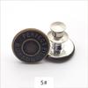 Herramienta para Ajustar la Cintura, Botones Desmontables sin Clavos para Jeans, Ajuste del Tamaño de la Cintura, Botones Metálicos sin Costura, Botones para Ajustar la Cintura