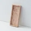 Venta al por mayor del fabricante Amazon Bandeja de joyería de mármol verde loto natural 3020 Bandeja rectangular Bandeja para cosméticos