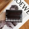 Explosiones de TikTok Bolso para Tarjetas de Espiga de Alto Valor Organ Bolso para Tarjetas de Mujer Retro de Alta Gama Multitarjeta Portatarjetas de Alta Gama