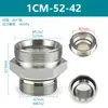 Adaptador hidráulico acero 45# Yonghua cono de 24 grados férula sello ED fitting para manguera 1CB 1CM 1DB 1DM