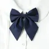 Traje de Bacharel Fotografia de Formatura Gravata Borboleta Feminino JK Estilo Japonês Estilo Universitário Traje de Vela Uniforme Escolar vermelho vinho Raiz de Pena de Arco Gola Flor