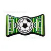 Decoración para zapatillas de deportes de pelota Accesorios DIY Copa del Mundo fútbol béisbol sóftbol Crocs zapato de jardín hebilla decorativa PVC