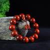 Pulseira de Jacarandá Brasileiro 2.0, Pulseira de Jacarandá para Homens e Mulheres, Joias Estilo Casal, Brinquedo de Madeira, Contas de Madeira