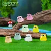 Transfronterizo Nuevo Producto Lindo Búho Luminoso Lindo Muñeco Decoración DIY Accesorios Colgantes Micro Paisaje Pequeños Adornos
