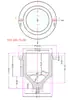 Boquilla de bebedero grande de molde, manguito de bebedero, boquilla de bebedero grande de molde, boquilla de bebedero P20S45C anillo de posicionamiento, piezas estándar