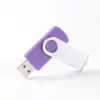 Memoria USB Giratoria Logo Personalizado Grabado Metálico 32g Subasta 64g Creativa para Teléfono Móvil Coche 16g Regalo Publicidad Memoria USB Flash
