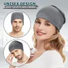 Estilo Coreano Tendencia Otoño e Invierno Exterior Hombres y Mujeres Gorro de Punto Hueco Gorro Baotou Gorro Pulóver Bufanda Bufanda Cálido Gorro de Doble Uso