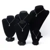 Maniquí de cuello para collar maniquí de tienda maniquí de retrato accesorios de exhibición accesorios de joyería estante para colgar colgantes al por mayor