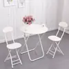 Mesa Plegable para Uso en Casa, Mesa de Comedor, Mesa de Comedor Simple para 4 Personas, Mesa Cuadrada Pequeña, Mesa Cuadrada Portátil para Puesto al Aire Libre