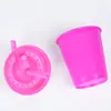 Ventosa infantil 3D Ventosa Publicidad Taza Taza de dibujos animados Taza 3D para beber agua Taza creativa Venta al por mayor