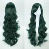 Cos peruca longa cacheada ondulada cor cosplay europeia e americana comércio exterior peruca de Halloween cabelo longo cacheado onda grande em estoque