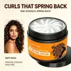 Suministro Exclusivo Transfronterizo de Crema Rizadora 100g, Crema de Estilo para Cuidado de Rizo Post-Permanente, Hidratante y Moldeadora, No Endurece, Elastina Estilizadora Elástica para el Cabello