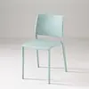 Silla de Negociación Imus Silla de Café Silla de Recepción Sala de Negociación Silla de Plástico Moderna Simple ins Casual