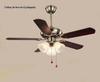 Americano País Pendurado Ventilador Lâmpada Doméstica Sala de Estar Quarto Teto Industrial Ventilador Folha de Ferro Folha de Madeira Estilo Europeu Retro Fan Lâmpada