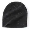 Cachecol 2025 Outono e Inverno Novo Masculino e Feminino Camada Dupla Plano Bicolor Espessado Proteção para Orelhas à Prova de Frio Quente Macio Gorro de Tricô
