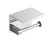 Soporte para papel higiénico de acero inoxidable 304 para baño, inodoro, hotel, soporte para rollo de papel, soporte para rollo de papel sin perforación, caja de papel
