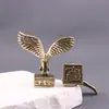 Alas de Águila de Latón Vestido Vintage Extendidas Sello Grande Águila Decoración del Hogar Escritorio de Oficina Mascotas de Té Adornos
