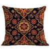 Funda de almohada estampada estilo bordado de imitación estilo nacional bohemio transfronteriza funda de almohada para el hogar al por mayor