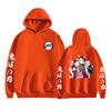 Suéter con capucha de terciopelo suelto informal para hombre y mujer, moda bidimensional con dibujos animados, nuevo y de gran venta transfronterizo