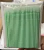 Cílios cabeça longa cotonete nano maquiagem para olhos maquiagem para limpar delineador cabeça longa pequeno cotonete cílios remover cílios bastão de limpeza