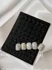 YITU Formiga Figura Oca Borboleta Cruz Nuvens Croheart Borboleta Spray Pintado Lua Floco de Neve Nail Art Adesivo YT42