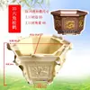 Molde para Vaso de Flor de Cimento Bonsai DIY Hexagonal Modelo Plástico Coluna Romana Aço-Plástico Molde de Concreto Moldado no Local Pré-moldado