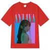 Camiseta Gráfica Retro de la Cantante Ayliva Unisex Camiseta Harajuku Manga Corta Holgada Ropa de los 2000s Oversize
