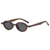 Gafas de sol ovaladas pequeñas de estilo japonés retro europeo y americano para mujer, gafas de moda estilo callejero, gafas de hip-hop para hombre