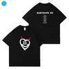 Babymonster2024TeVeoAllí Concierto de Seúl Merchandising Camiseta de Manga Corta a Juego Ropa Holgada
