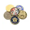 Medalha de Ouro Feita Sob Medida Colecionável Presentes Comemorativos Transfronteiriços Moeda de Ouro com Tema Pirata Adereços Venda por Atacado Insígnias e Medalhas Vintage