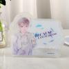 Llavero acrílico personalizado de dibujos animados estrella periférico tarjeta de doble cara cadena publicitaria regalo colgante personalizado