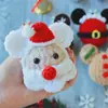 Otoño e Invierno 2026 Nuevos Productos Transfronterizos Adornos de Bola de Navidad Adornos Colgantes Tejidos a Mano Pura Decoración de Árbol de Navidad para Fiesta