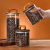Té de Flores Chen Pi Frasco de Vidrio Lata de Té Frasco Sellado de Vidrio Frasco de Almacenamiento de Granos de Café Frasco de Almacenamiento de Hojas Sueltas Frasco de Exhibición