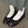 Primer Encuentro Calzado Plano Deportivo de Temporada Estilo Ballet Otoño/Invierno 2026 Nuevo Versátil Shallow Mary Jane Zapatos de Mujer
