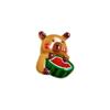 DIY cola cremosa cartoon superfície brilhante pele de capivara joia para unha acessórios de resina patch para capa de celular geladeira