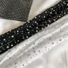 Medias Negras para Mujer, Medias Finas Negras Disco, Populares Medias de Red con Diamantes con Letras, Pantimedias Jk Blancas