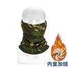 Cachecol de Equitação com Forro de Lã de Inverno à Prova de Frio Quente à Prova de Vento Máscara para Motocicleta Espessa Proteção de Pescoço Multifuncional para Exterior