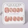 Uñas Portátiles Hechas a Mano Estilo Ojo de Gato, Uñas Portátiles Lindas Estilo Garra de Gato, Uñas Postizas Portátiles de Alta Gama para Verano, Estilo Corto al por Mayor