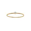 Anillo Minimalista Popular de Nicho Transfronterizo, Piedra Natal de Diciembre, Banda Lisa con Circonita de Colores, Joyería de Lujo Ligero de Moda