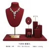 Xuyue nuevo mostrador de exhibición de ventana para joyería roja aretes joyería anillo collar accesorios de exhibición en stock