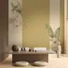 Concepción artística china flor pájaro flor de durazno plátano papel tapiz sala de té dormitorio sala de estar tela de pared centro de salud restaurante pared de fondo papel tapiz
