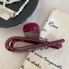 Accesorios para el cabello de joyería de Corea del Sur, otoño e invierno, nueva joyería, pinza para el cabello sencilla, pinza para el cabello con puntos ondulados ... rojos y morados, pinza para el cabello con forma de tiburón
