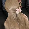Pinza de Acetato Estilo Coreano Camelia Dulce Pinza de Tiburón de Gama Alta Pinza para el Cabello Accesorios para el Cabello de Lujo Ligero