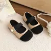 Zapatos para Niños 2026 Primavera y Otoño Nuevo Estilo para Niñas Zapatos de Cuero Versátiles Estilo Chanel Zapatos Individuales para Bebé Zapatos de Princesa a la Moda para Niñas