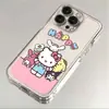 Kuromi Kt Cat Es Adecuado para Iphone15Promax Apple 16 Nicho 14 Creativo 13 Anticaída 11 Carcasa Espacial
