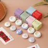 Bálsamo Sólido Estilo Antiguo Glaseado de Cristal, Fragancia Elegante y Duradera, Caja Portátil, Varios Tipos de Aroma, Regalo Cultural y Creativo, Bálsamo de Aromaterapia