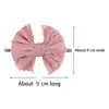 Faixa de cabelo para bebê mais vendida internacionalmente, faixa de cabelo infantil para diy, laço de renda, faixa de cabelo elástica de nylon, acessório de cabeça para bebê