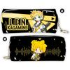 Estuche con Cremallera de Anime Estuche para Lápices Wen Hao Perro Salvaje Hermosa Chica Guerrero Dragon Ball Hombre Motosierra JOJO Qi