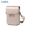 Funda Protectora de Piel Sintética para Impresora Polaroid Mini Link/Link3 Bolsa de Almacenamiento Bolsa con Rayas Retro